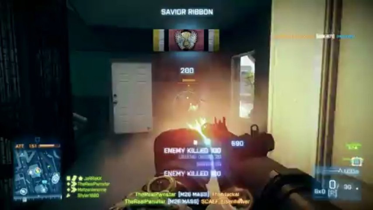 A Battlefield 3 Montage - "The M26 Massacre" (M26 Mass Shotgun Gameplay/Montage)