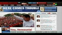 Michael Moore agradece a presidente Maduro por apoyo a Snowden