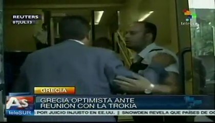 LaTroika y Grecia firmarían acuerdo de ayuda por 8.1 millones de euros