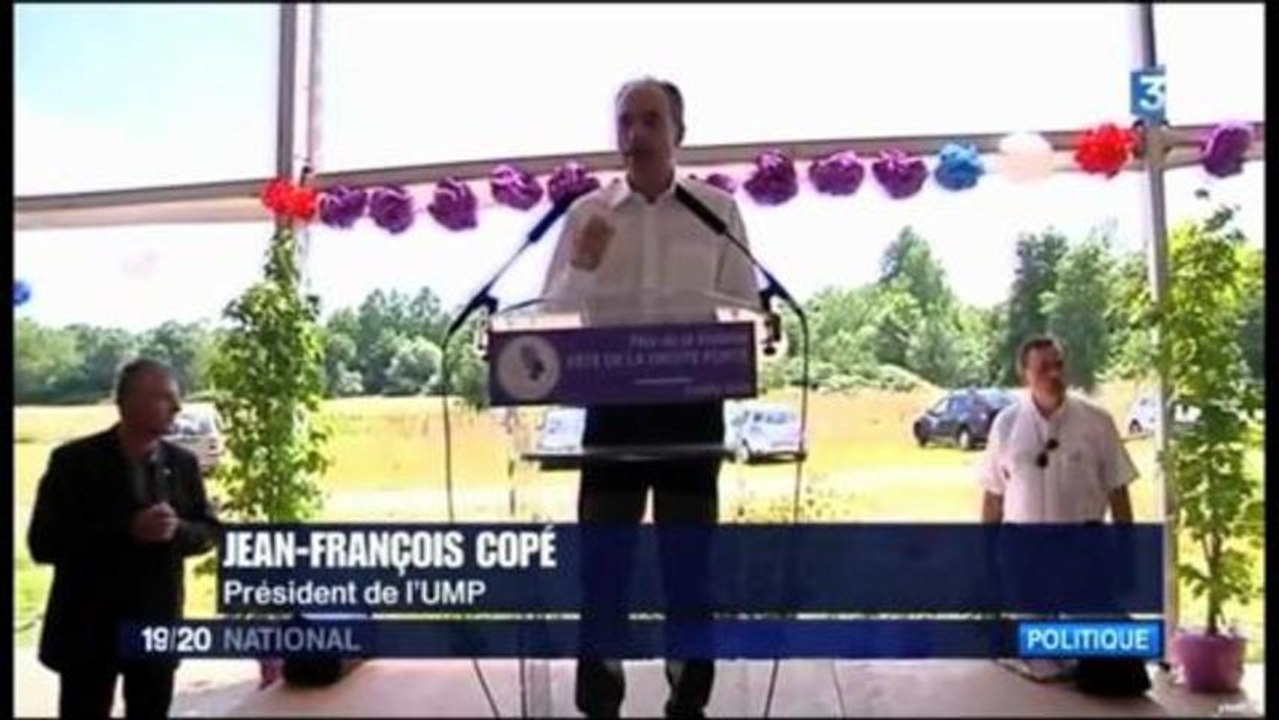 Le lapsus de Jean-François Copé à la "Fête de la violette"