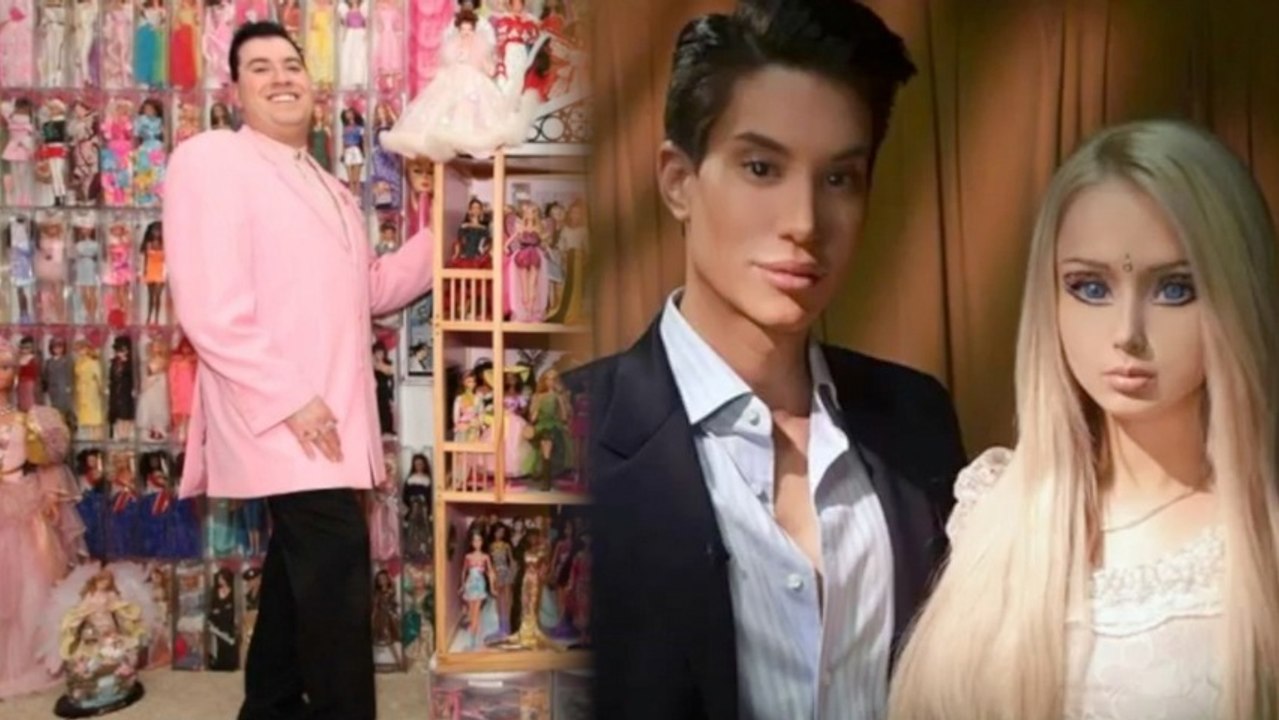 Human Barbie and Human Ken VS Barbie Man!