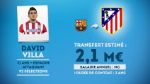 Officiel : David Villa signe à l'Atlético Madrid !