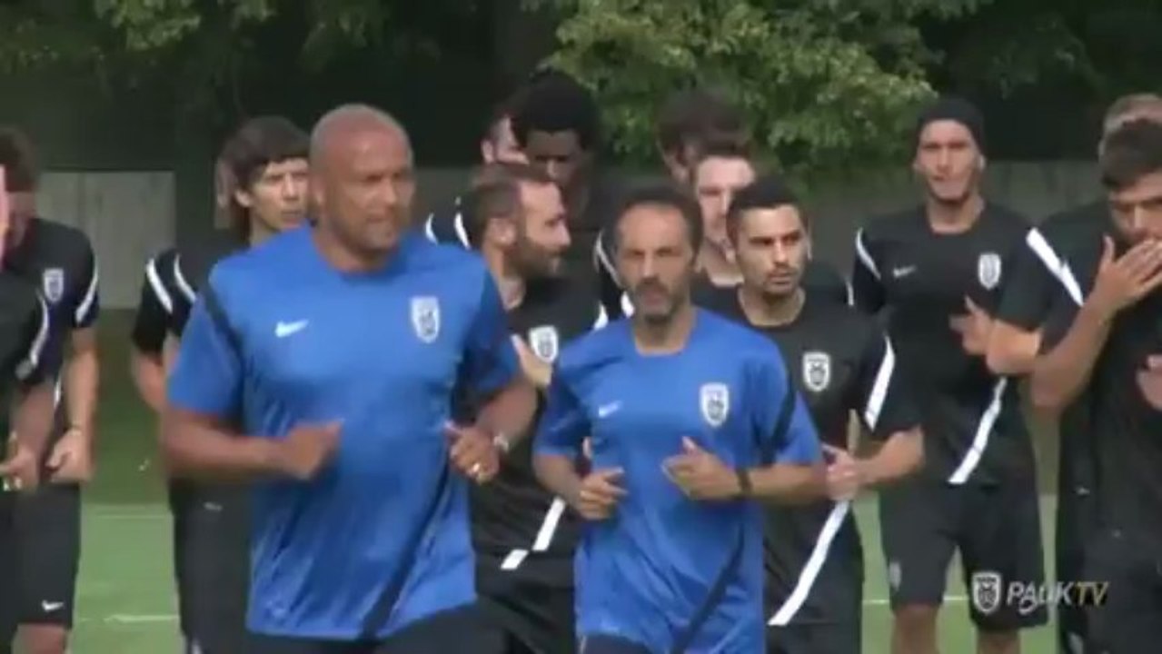 PAOK FC Η πρώτη γνωριμία Σπυρόπουλου με την ομάδα