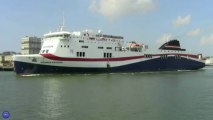 DFDS Seaways - Norman Voyager Départ du Havre