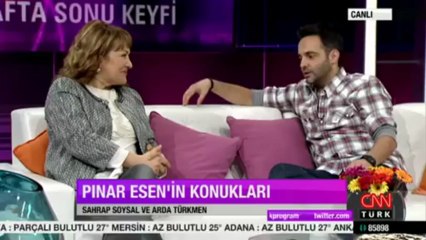 Pınar Esen'le Haftasonu Keyfi _ Arda Türkmen & Sahrap Soysal