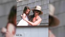 Katie Holmes and Suri Cruise Spend Beach Day in Hamptons