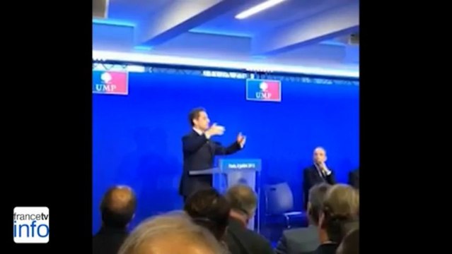 Sarkozy à l'UMP : J'ai rompu ma décision de me retirer de la vie politique