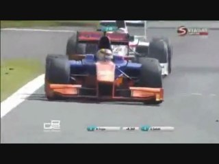 GP2 2013 Germany Frijns vs Coletti