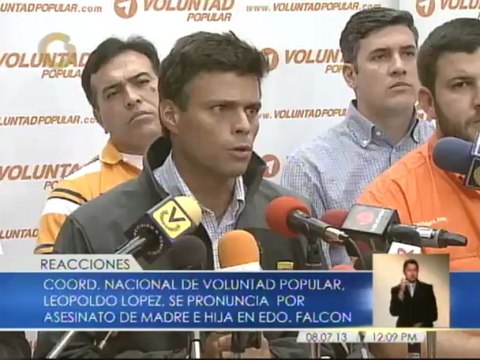 Leopoldo López: Esos guardias nacionales que hoy están detenidos recibieron la orden de alguien
