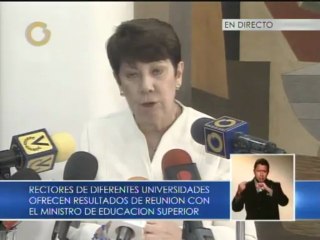 Rectores aclaran que no convocaron paro y su suspensión depende de los profesores