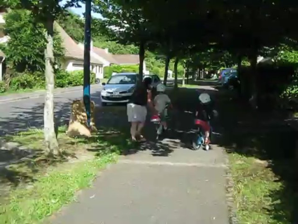Thomas à vélo