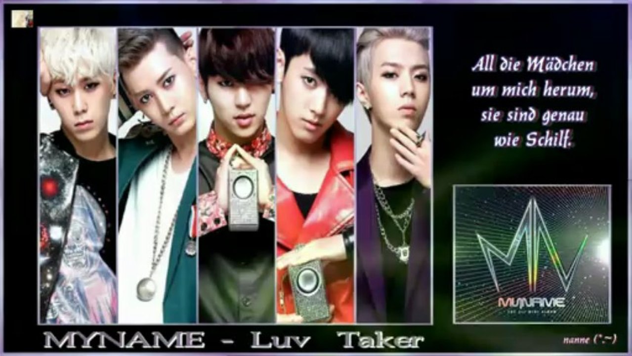 MYNAME - Luv Takerk-pop [german sub]