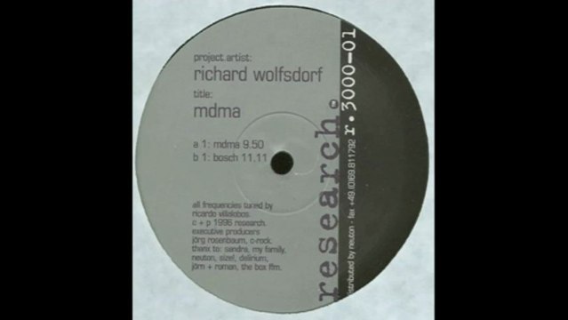 Richard Wolfsdorf (Ricardo Villalobos) - mdma (1996) - YouTube