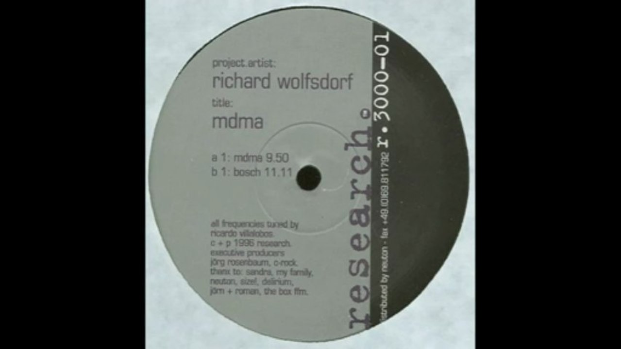 Richard Wolfsdorf (Ricardo Villalobos) - mdma (1996) - YouTube