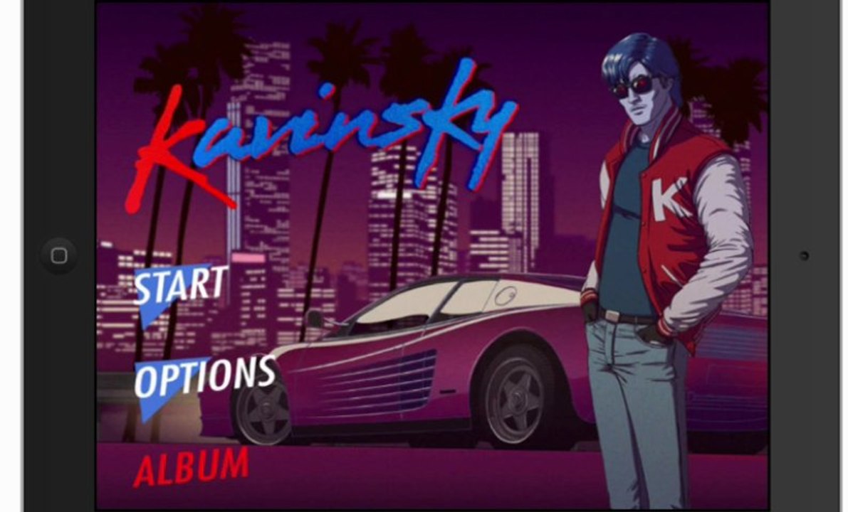 Kavinsky - iPhone, iPad, iPod Touch & Android - Demo
