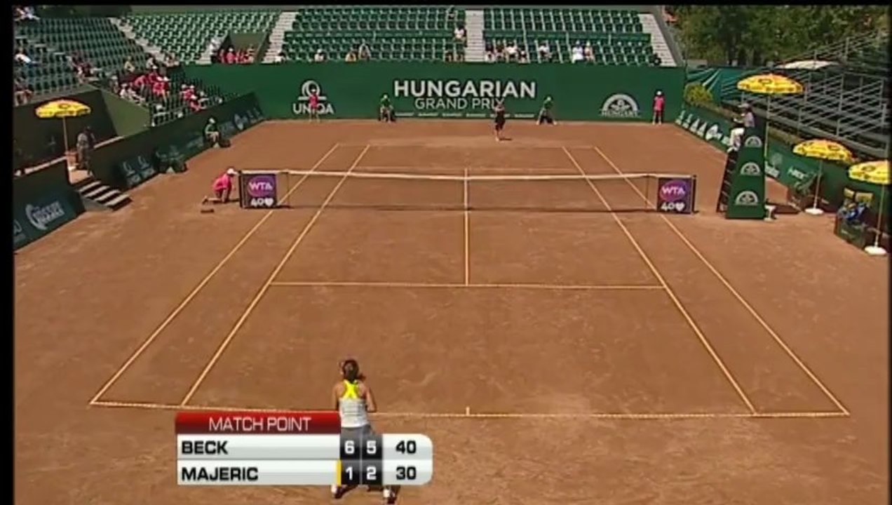 Budapest: Annika Beck siegt im Schnelldurchgang