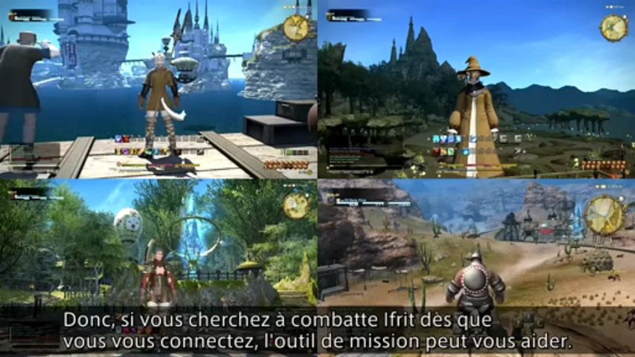 Final Fantasy 14 : A Realm Reborn - Journal des développeurs sur l'outil de mission (VF)