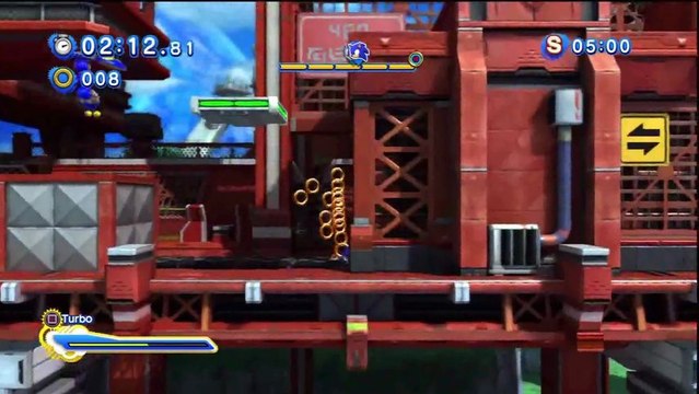 Sonic Generations - Planet Wisp Acte 2 - Défi 1 : Course Alter Ego !