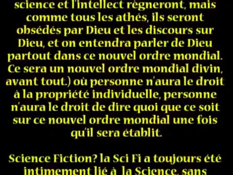 Nouvel Ordre Mondial et Illuminatis