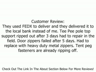 Guide Gear 18x18' Teepee Tent Review