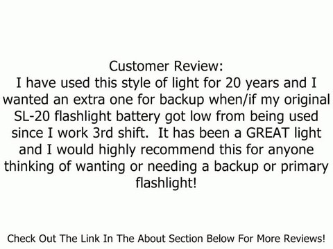 Streamlight 20203 SL-20X LED Light with 120V AC/DC and 2 Sleeves, Black Review