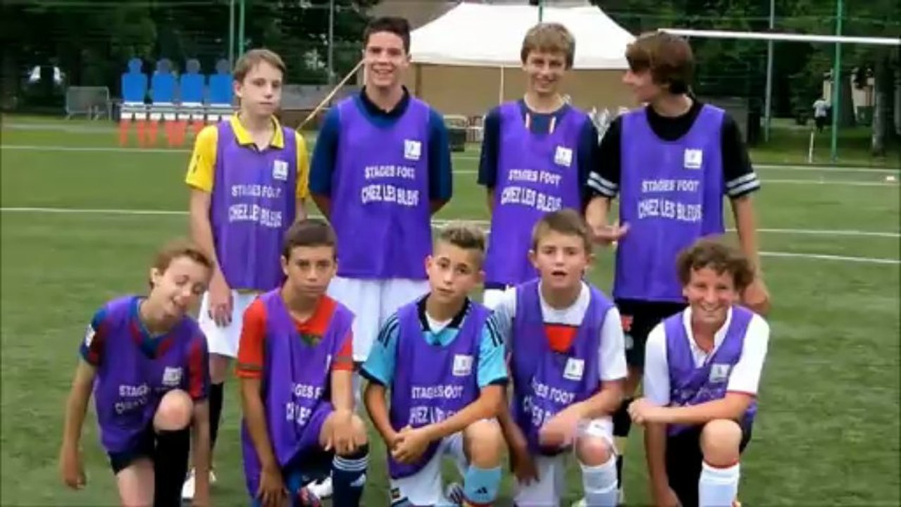 STAGES FOOT CLAIREFONTAINE ETE 2013 SEMAINE N°1