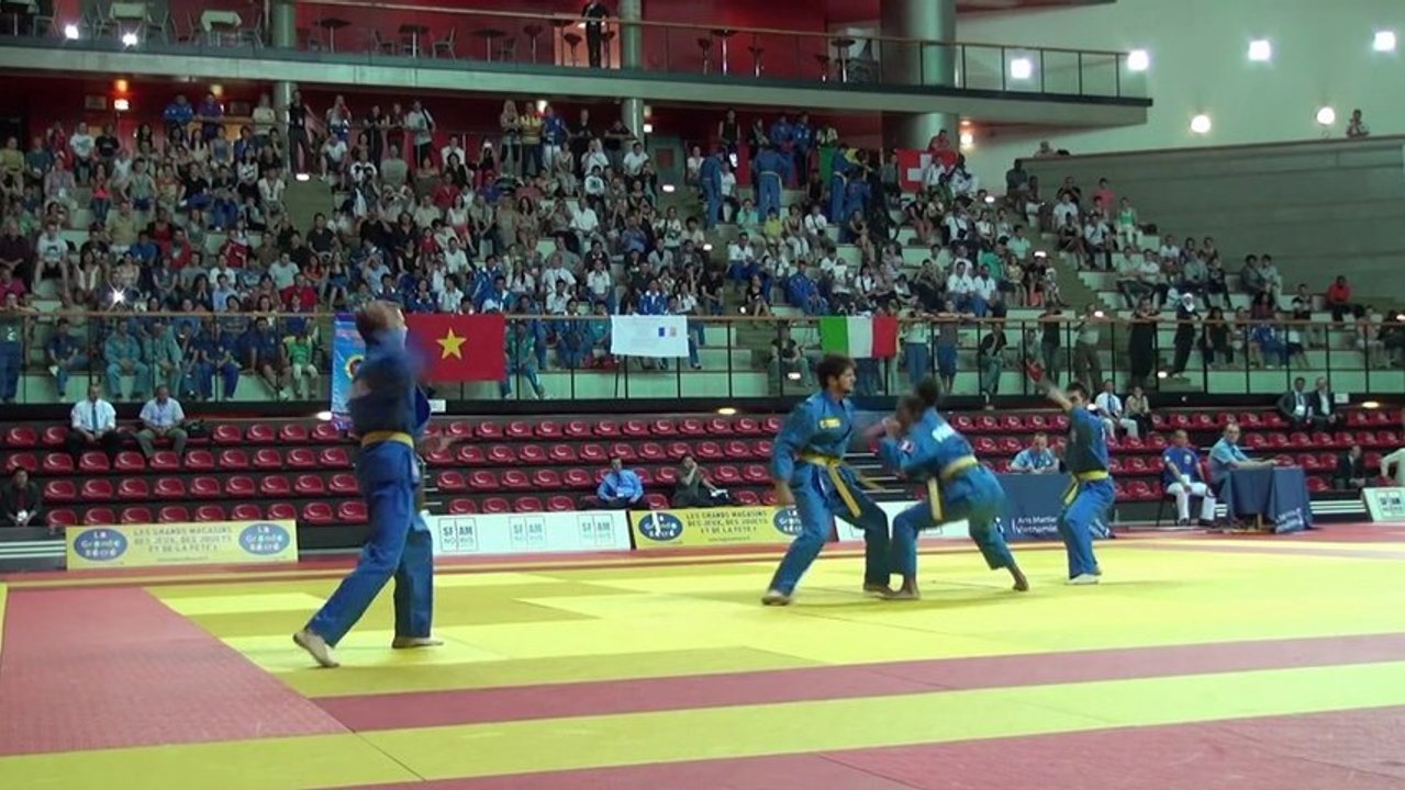 Monde Vovinam 2013 - La France en or (Da Luyen Tay Khong Femme) !