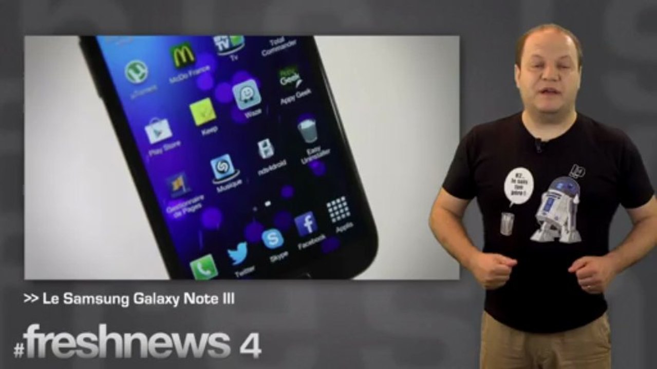 freshnews #471 5 ans d'AppStore. Galaxy Note 3. Free Mobile (09/07/13)