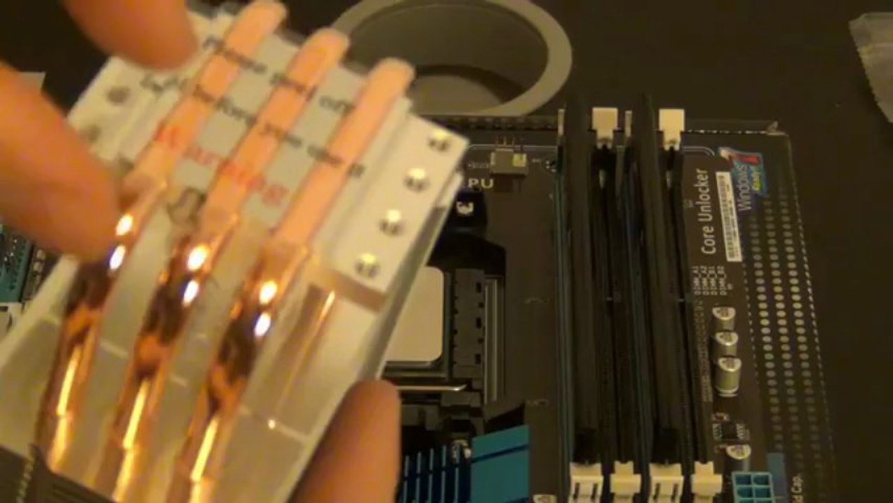 Monter son ordinateur - Partie 2   Installation du système de refroidissement du processeur -