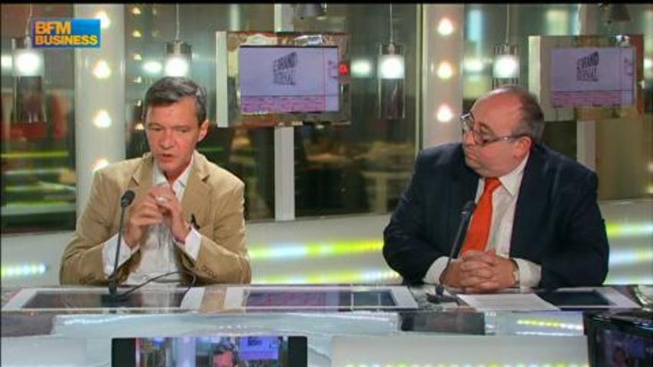 Jean-Claude Volot, Medef et Stéphane Rozès dans Le Grand Journal - 28 juillet 4/4