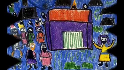 Montage sur l'Exode avec dessins d'enfants ✨