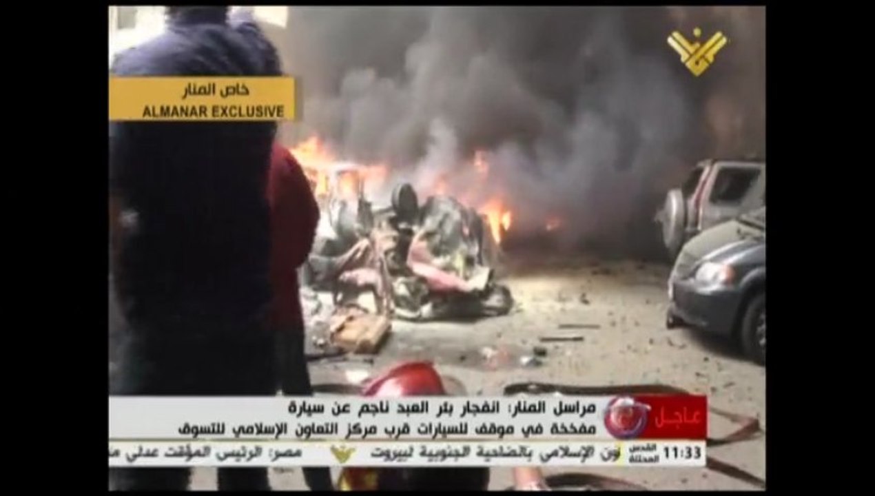 Liban: attentat à la voiture piégée à Beyrouth