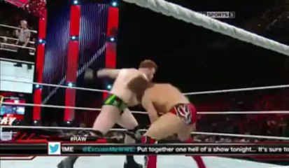 Daniel Bryan vs Sheamus 8/7/13