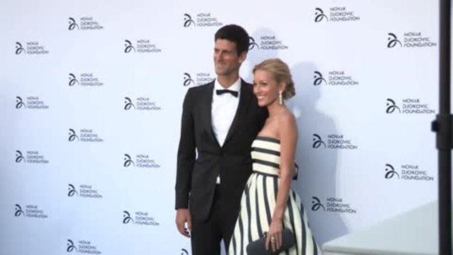 Kate Hudson and Gerard Butler Join Novak Djokovic at Charity Dinner