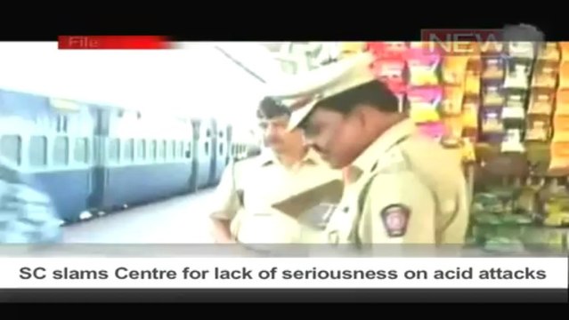 SC slams Centre for lack of seriousness on acid attacks