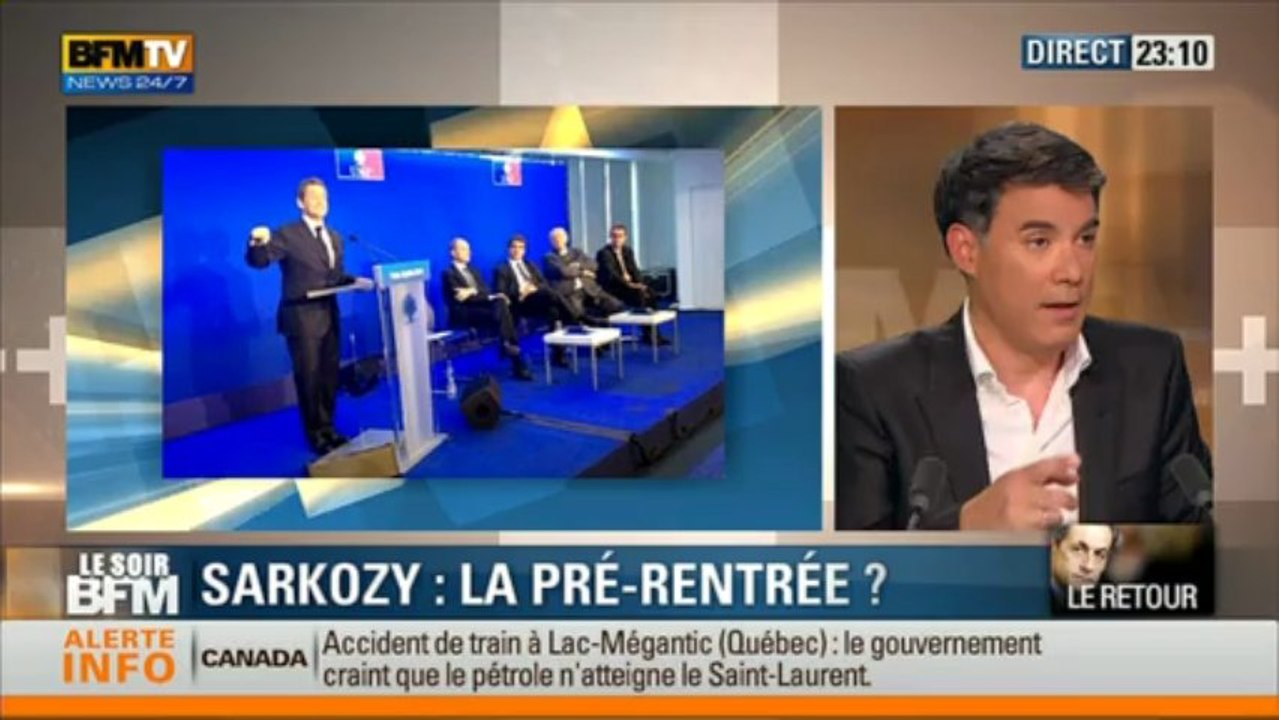 08/07/2013 Olivier Faure revient sur le bureau national de l'UMP