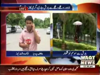 Pleasant Weather in Lahore 09 July 2013