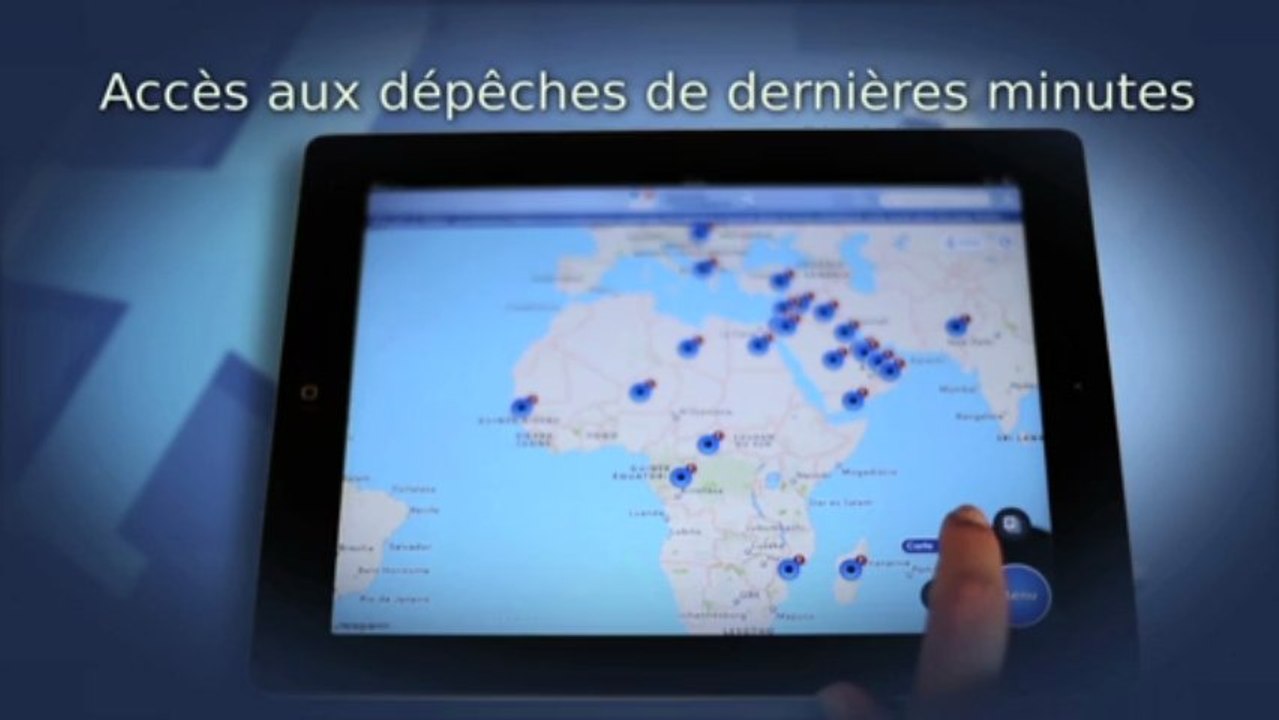 Conseils aux voyageurs : l'application pour tablettes du ministère des Affaires étrangères.
