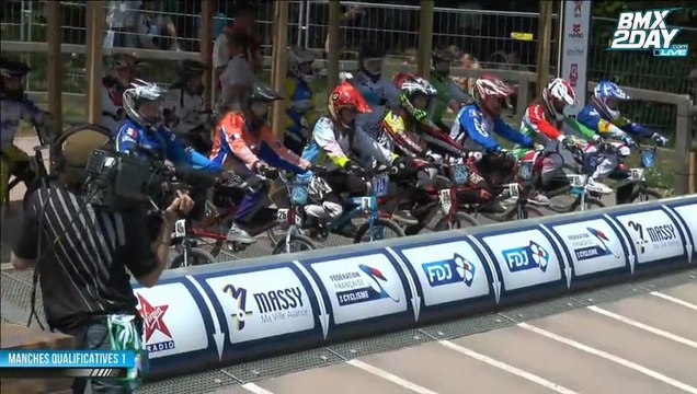 Replay 2 Championnats de France BMX à Massy 6 juillet 2013 Manches Qualificatives 1 et 2