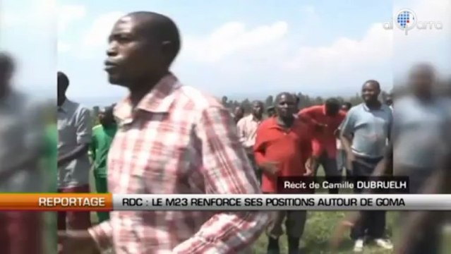 RDC : Le M23 renforce ses positions autour de Goma