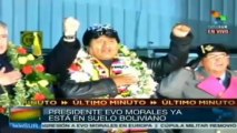 España pide disculpas a Evo Morales