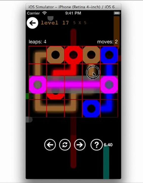 Free Flow Arrange easy mode walkthrough level 17 line