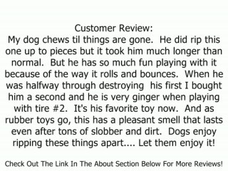Ethical Pup Treads Rubber Dog Toy, 6-Inch Review
