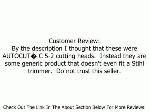 STIHL 4002 710 2191 25 2 AutoCut Trimmer Head Review