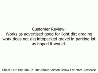 Agri-Fab 45-0265 Ground-Engaging Attachment Sleeve Hitch Scraper Box, Black Review