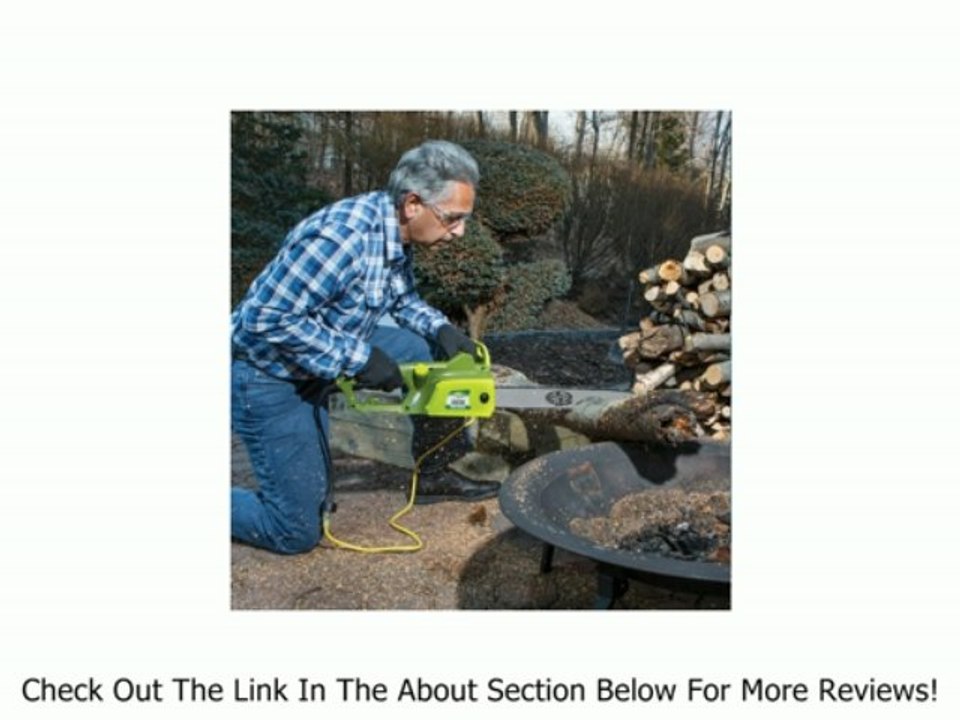 Sun Joe SWJ701E 18-Inch 15 Amp Electric Chain Saw Review