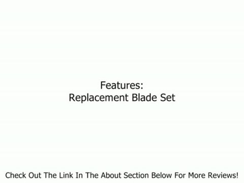 Swisher 9037 Replacement Blade Set (2x9005) Circular Shaft T45 Review