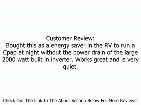 Power Bright PW200-12 Power Inverter 200 Watt 12 Volt DC To 110 Volt AC Review