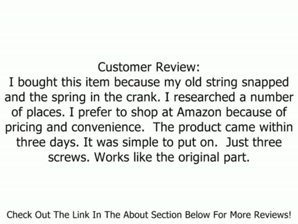 MTD 951-10299A Recoil Starter Assembly Review