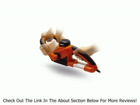 WORX 22-Inch 3.7-AMP Electric Hedge Trimmer WG202 Review